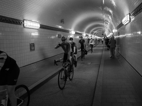 Hamburg, St. Pauli, Landungsbrücken, Elbtunnel